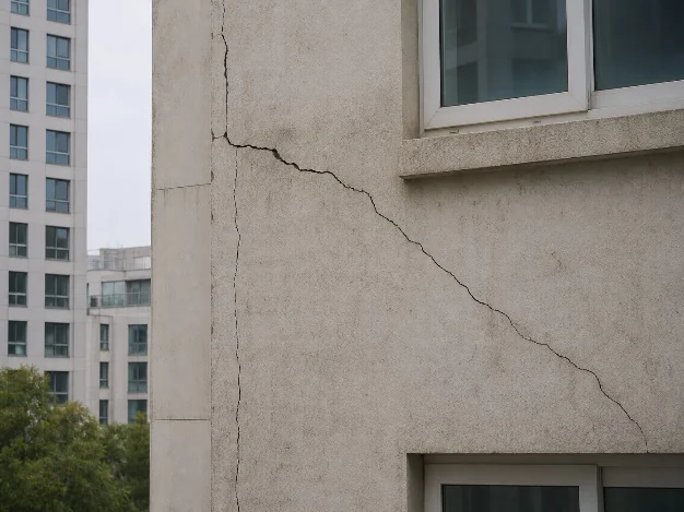 建筑外墙裂缝监测场景