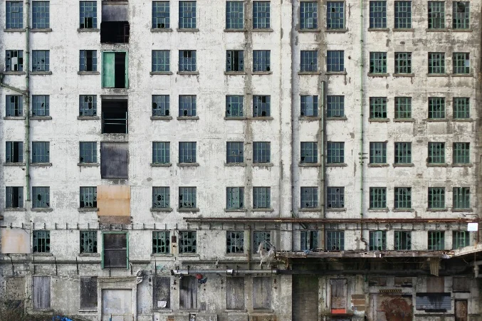 建筑外立面距离与位移监测场景